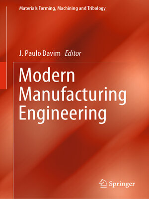 cover image of Modern Manufacturing Engineering